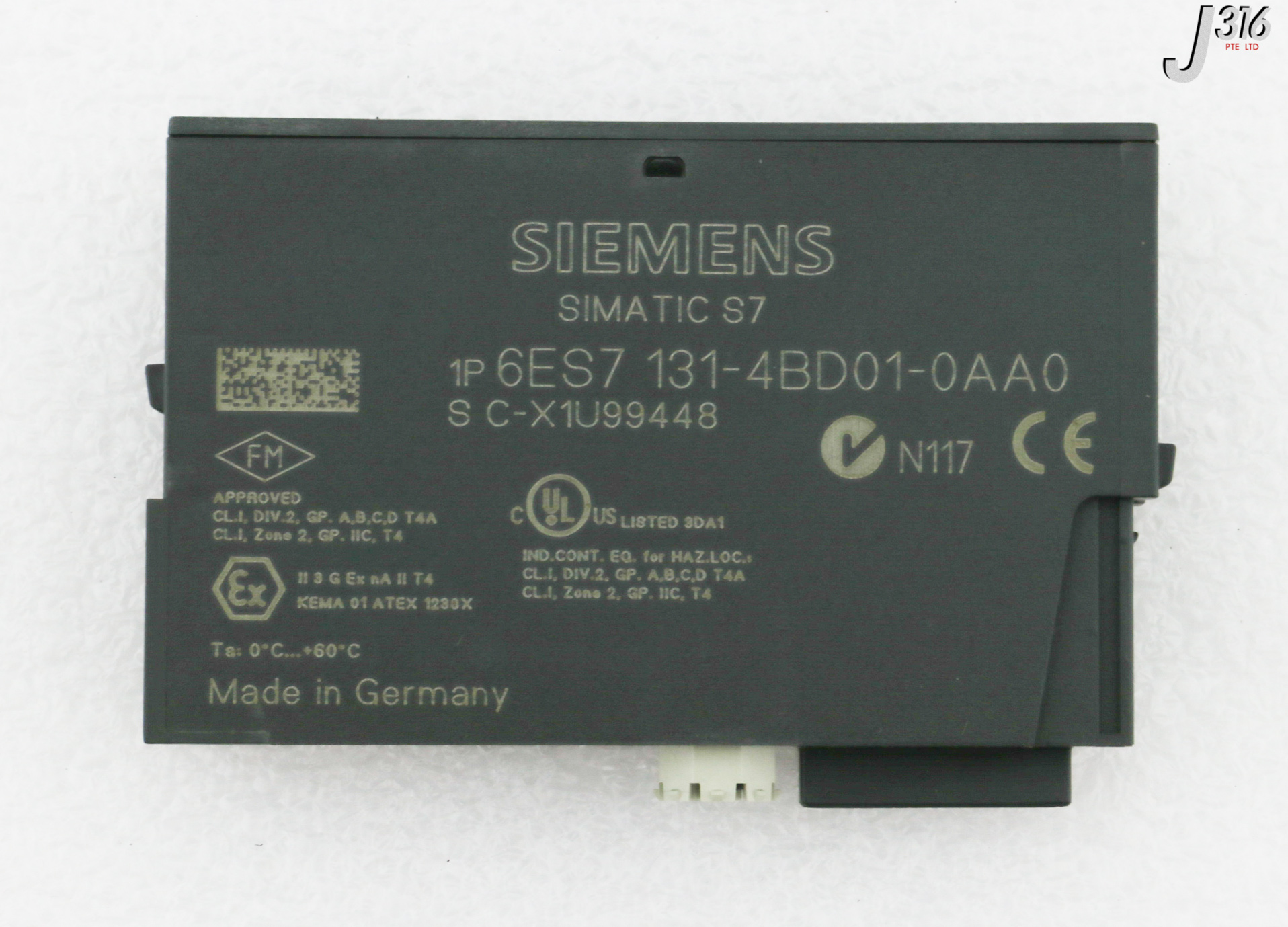 33680 SIEMENS DIGITAL INPUT 4DI DC24V (LOT OF 5) (NEW) 6ES7 131